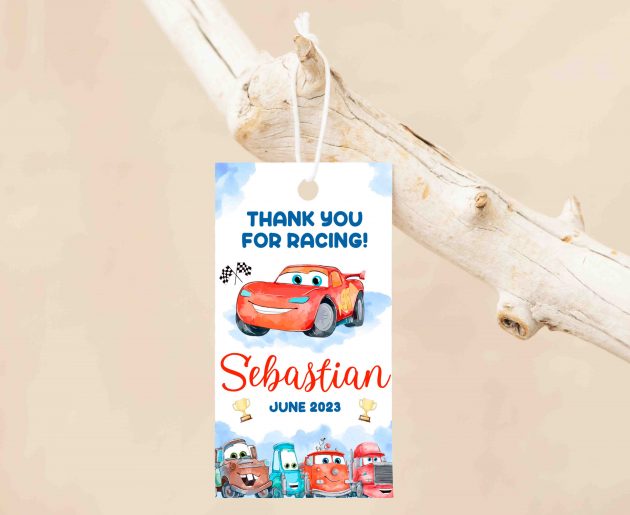 Cars Watercolor Editable Invitation Template - Image 5