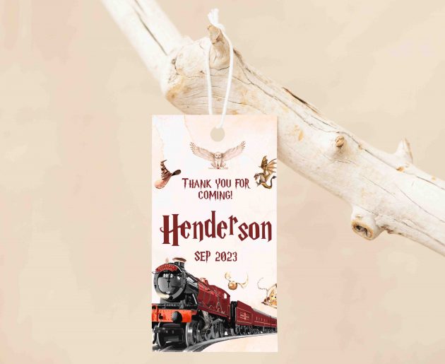 Wizard Harry Potter Editable Invitation Template - Image 5