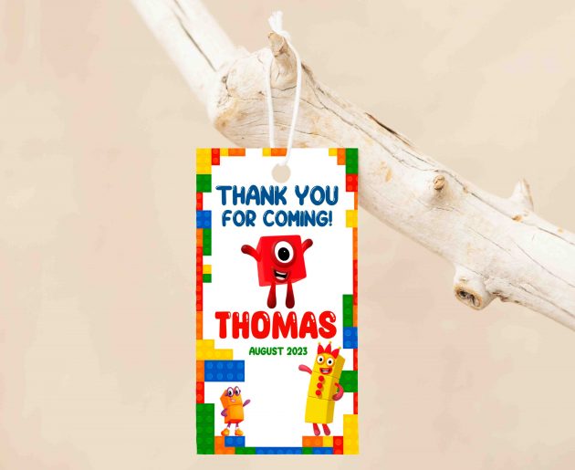 Numberblocks Editable Invitation Template - Image 4
