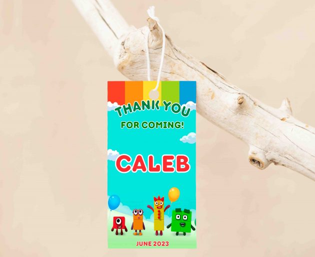 Numberblocks Editable Invitation Template - Image 5