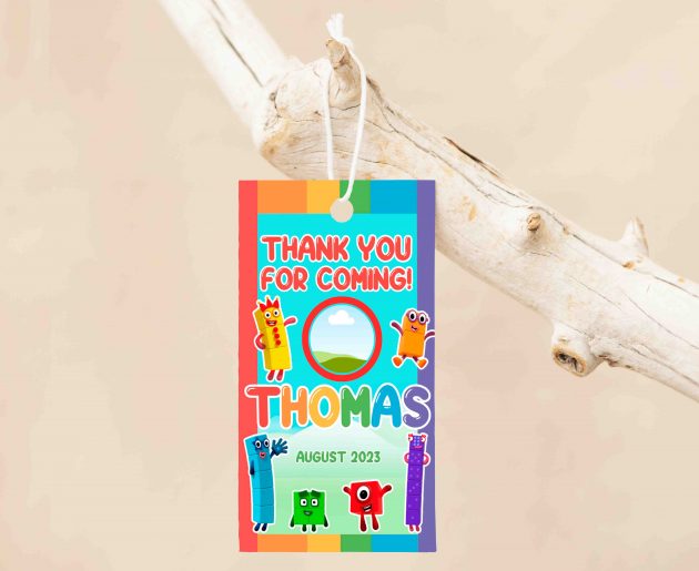 Numberblocks Editable Invitation Template - Image 4