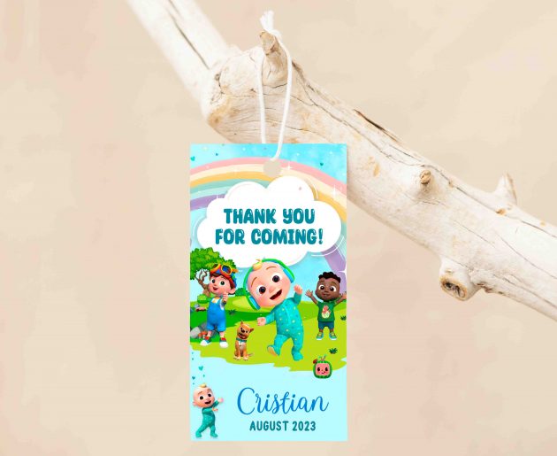 Cocomelon Boy Editable Invitation Template - Image 6