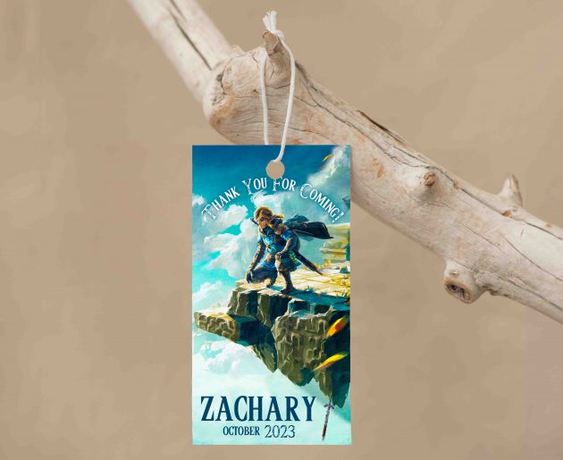 The Legend of Zelda Editable Invitation Template - Image 5