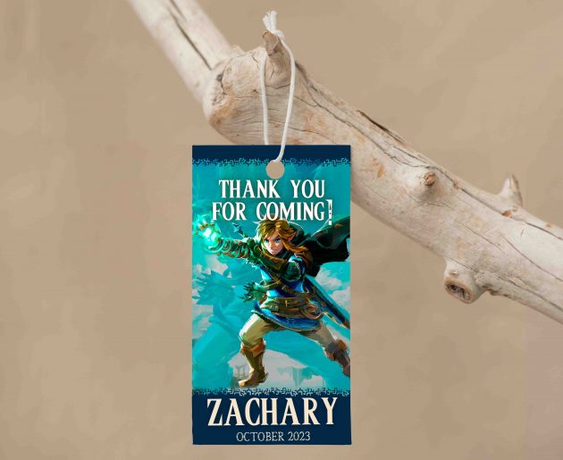 The Legend of Zelda Editable Invitation Template - Image 5