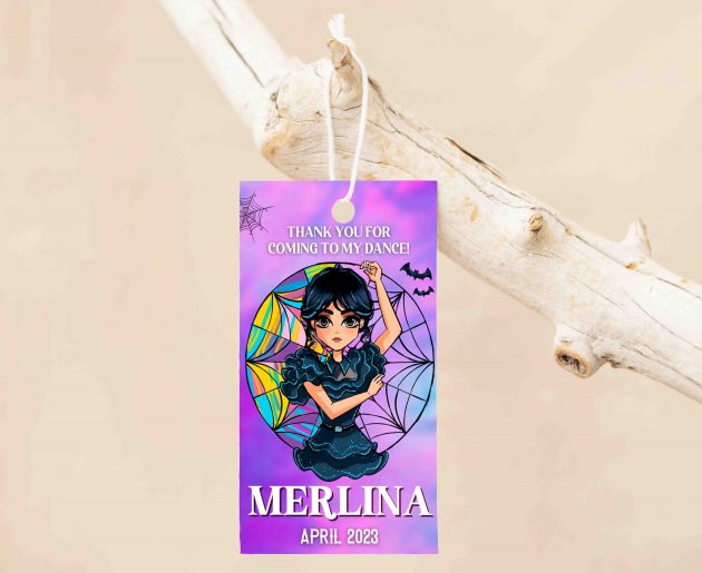 Wednesday Addams Editable Invitation Template - Image 5