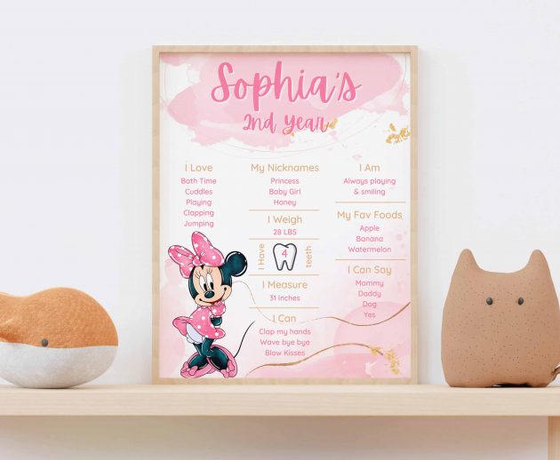 Minnie Welcome Sign Editable Template - Image 2