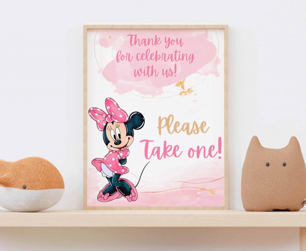Minnie Welcome Sign Editable Template - Image 4
