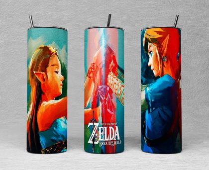 20oz Zelda Sublimation Tumbler Design