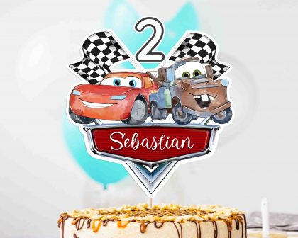 Cars Mater Editable Cake Topper