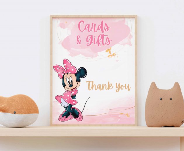 Minnie Welcome Sign Editable Template - Image 3