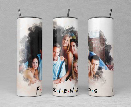 20oz Friends Sublimation Tumbler Design