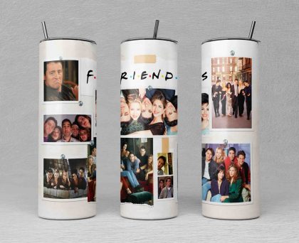 20oz Friends Sublimation Tumbler Design