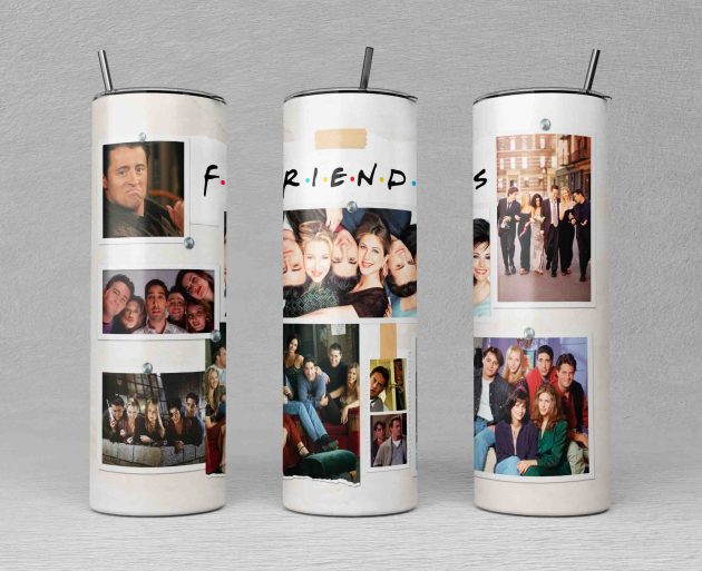 20oz Friends Sublimation Tumbler Design