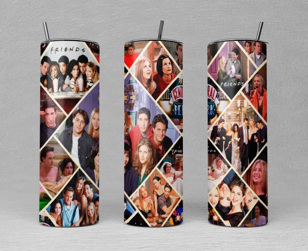 20oz Friends Sublimation Tumbler Design