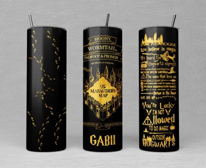 20oz Harry Potter Sublimation Tumbler Design