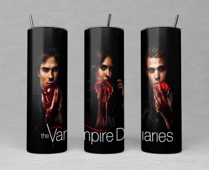 20oz The Vampire Diaries Sublimation Tumbler Design