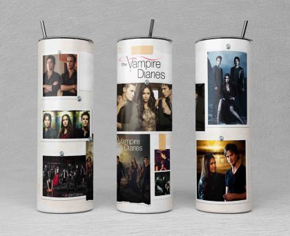 20oz The Vampire Diaries Sublimation Tumbler Design