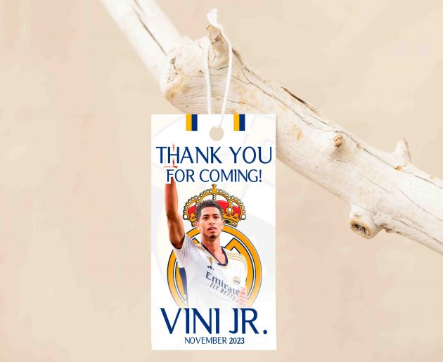 Real Madrid Editable Invitation Template - Image 5