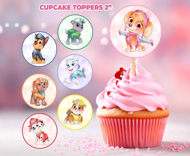 Skye Eve Paw Patrol Party Pack Templates - Image 5