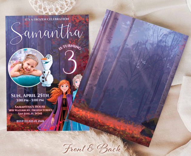 Frozen Template Invitation - Image 4