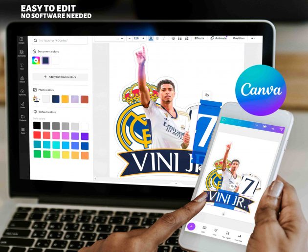 Real Madrid Cake Topper - Image 4