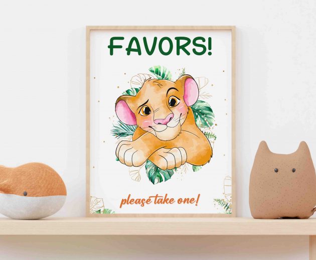 Lion King Welcome Sign - Image 3