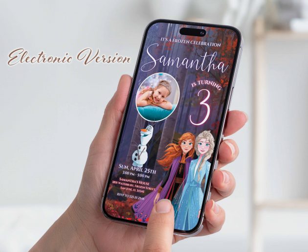 Frozen Template Invitation - Image 3
