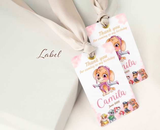 Skye Watercolor Invitation Template - Image 4