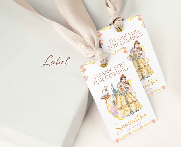 Bella Princess Invitation - Image 4